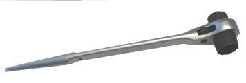 SW 19 / 22 0,30 850013 0,8 152,00 Double ratchet steel Length Width Article Weight Price light -