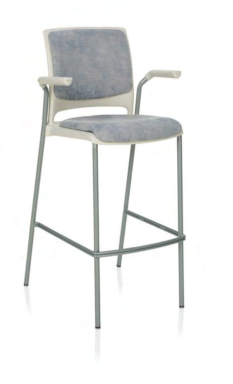 Café Stool Strive s simple, yet elegant style is an able stool solution for food service or other gathertype settings.