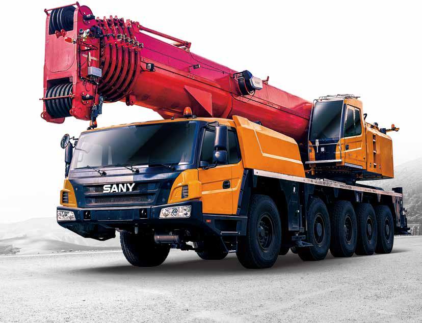 SAC2200S SANY All Terrain Crane Max. Lifting Capacity: 220 t Max.