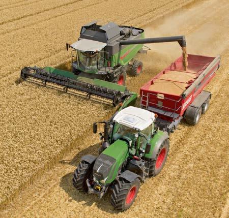 Optimised engine behaviour The engine management is designed for an optimum torque curve. Your combine therefore delivers a constant output, even under load.