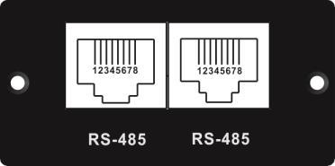 3-5. Interface Configuration RS-485 pin configuration on BMS RS485 Card/Box: Pin Function 1 2 3 4 RS-485 - B 5 RS-485 - A 6 7 8 GND RS-485 pin
