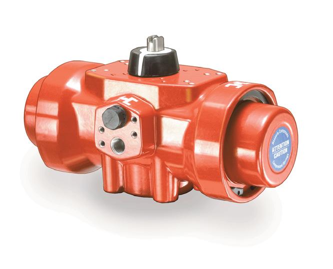 P Series Pneumatic Actuators PP Series Plastic * The plastic body units compliment Chemline valves in an all-plastic actuated valve package.
