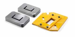 OPTIONAL ACCESSORIES OPTIONAL ACCESSORIES 02 GEKA has a wide range of optional accessories that are easily installed, for the punching, cutting and notching stations that will allow you to
