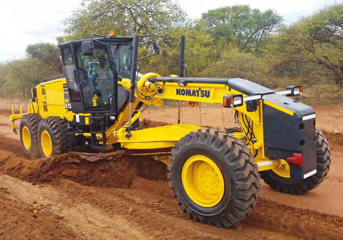 DASH 5 SERIES MOTOR GRADERS The Perfect Fit for the Jobsite Most of motor grader applications requires accuracy and versatility.