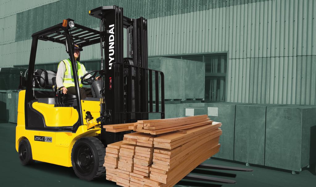 FORKLIFT Excellent Model NEW criteria of Forklift Trucks Hyundai introduces a new line of 7A series LPG /