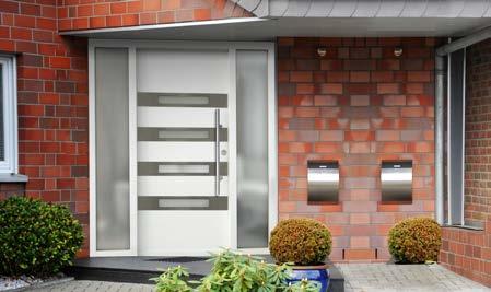 YOUR DOORS - YOUR HOUSE P46 + FIXED IN-FRAME SIDE DOOR LEAF (cm) with
