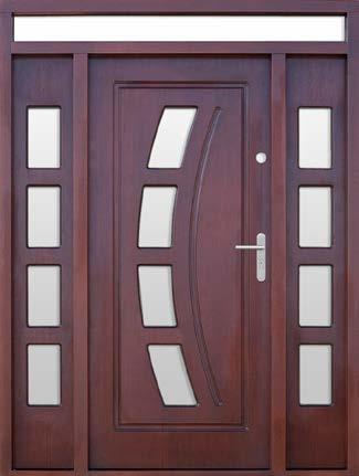 [IMMITATING DOOR LEAF] (cm) with aluminium threshold Door height (cm) with