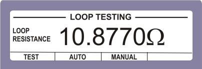 Use the socket labelled LOOP & RCD TESTERS for LOOP testing When the TEST softkey is pressed on the 3200 front panel, the 3200 pre-tests the LOOP tester to detect faulty devices.