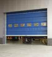 Fast action folding doors The fast action folding door, the former workhorse among industrial doors, is also still used in certain sectors of industry because of the following advantages: when