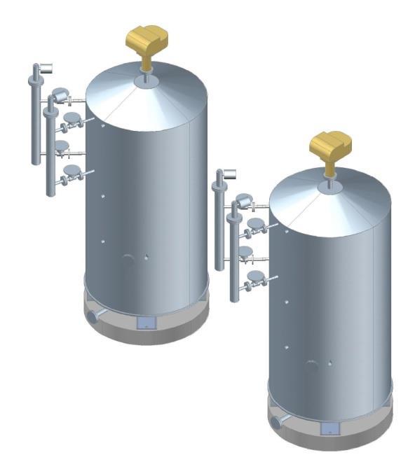 0 12 160-360 Distillation columns are cylindrical vertical type apparatuses intended for separation of hydrocarbon mixtures by distillation in massexchanging