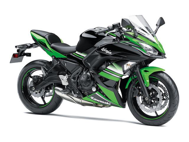 2017 NINJA 650L (LAMS) Click the icons for more information LEARNER APPROVED - EASY TO RIDE Superbly balanced and extremely exciting, the 2017 Ninja 650 features a 650cc Parallel Twin engine with a