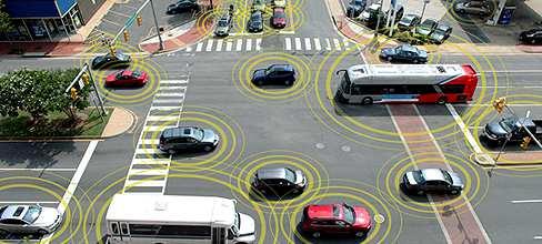 Connected Vehicles: How it Works Capabilities, Awareness Vehicles have GPS, DSRC, ( cellular data), processors, driver interface, vehicle interface Infrastructure has intelligence, DSRC, SPaT (CICAS)