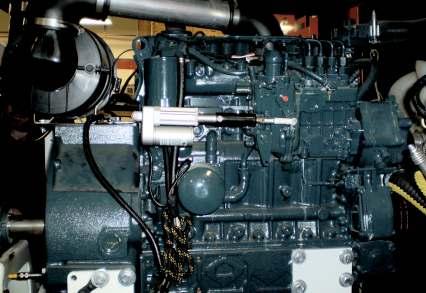 Coolat Fill (top of reservoir) 4B 1 7 2 KABOTA ENGINE 1. Oil Filter 2. Oil Drai 3. Oil Fill 4A. Primary Fuel Filter 4B.