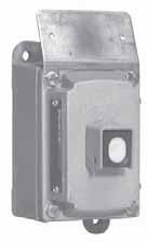 Features Pre-drilled holes in bottom of bracket allow direct mounting to Appleton EFDB, EFS, Contender and intraground series control stations with existing cover bolts (Intraground series bracket is