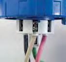 out water, chemicals and dust Easy Action Single-Wiring Point Access Saves Time Wiring All terminal screws face in same