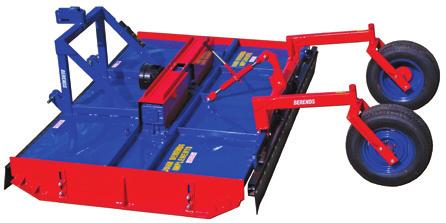 Toppers & Mulchers Model - 0116/0117 Pasture Toppers Twin side discharge - can be converted to rear discharge.