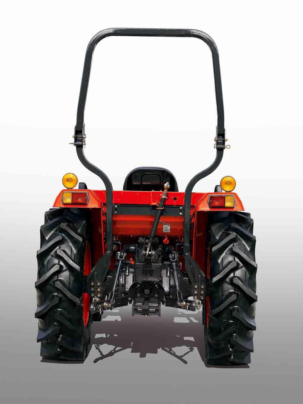 KIOTI Value tractor DS4110 / DS4510 Independent PTO The electro-hydraulic PTO clutch allows you to turn the PTO ON and OFF with just a simple flip of a switch.