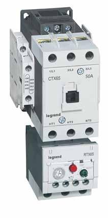 BREAKERS UP TO 100 A High breaking capacity and type 2 coordination for an optimum service level Trip class 10 Sensitive to phase loss Compact size Can be fixed on 35 mm DIN rail or using