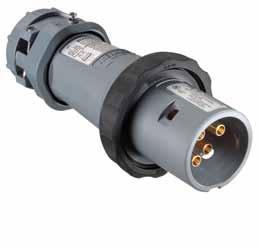 AM-Tite Series Non-Metallic Plugs 30 & 60 Amp Ordering Information RATINGS 3W 4P 600VAC 60A 3W 4P 600VAC CATALOG NO.