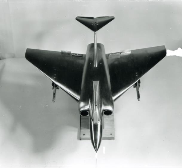 new aircraft having the same general appearance. It was almost a full redesign and as such was expected to be just supersonic in level flight at altitude (Figure 5).