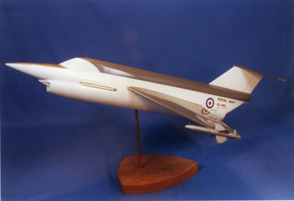 The P.177 was a larger design than the SR.53 and powered by a de Havilland Gyron Junior jet and de Havilland Spectre rocket (Figure 11). It was to be capable of Mach 2.