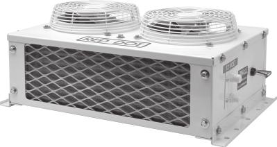 uilt to withstand the punishment of off road environments, the R-970 is a rugged, heavy duty condenser with the tremendous capacity to support two cab air conditioner units.