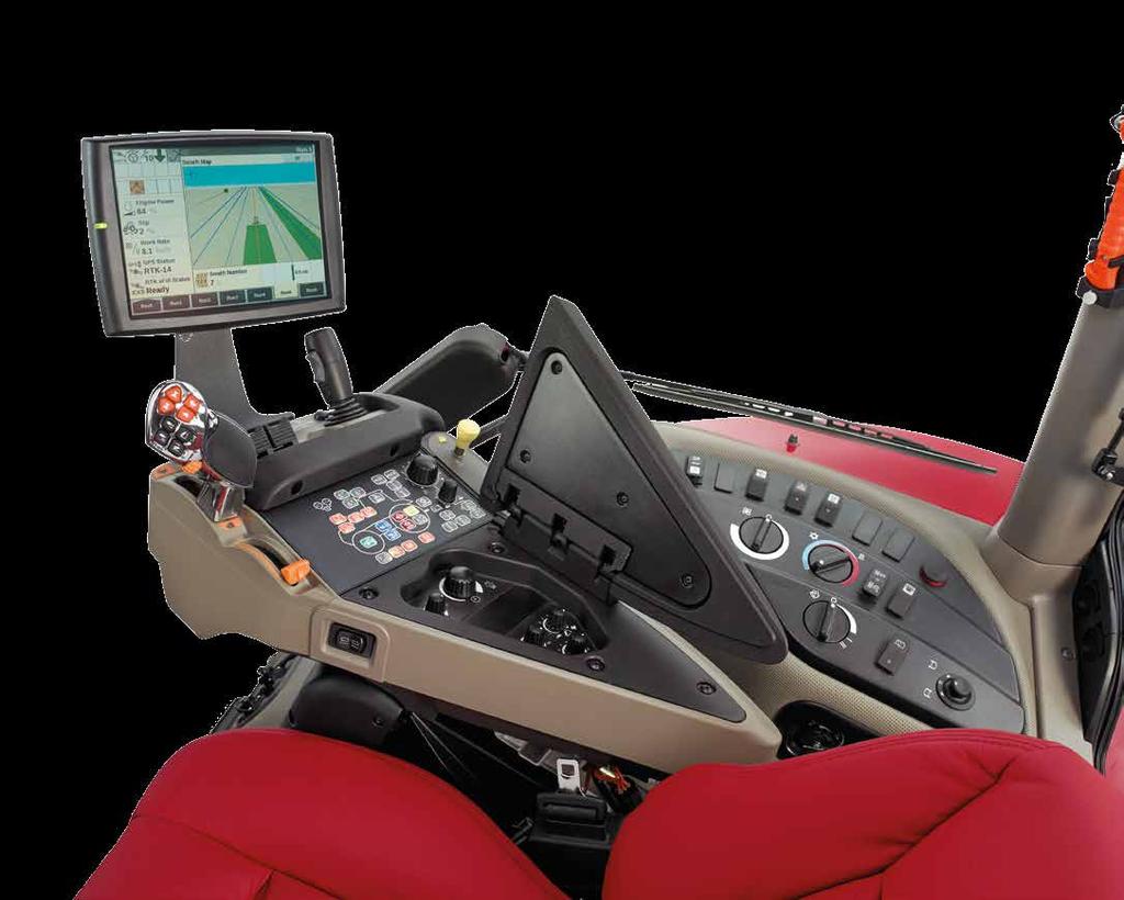 A AFS PRO 700 touchscreen B Multicontroller