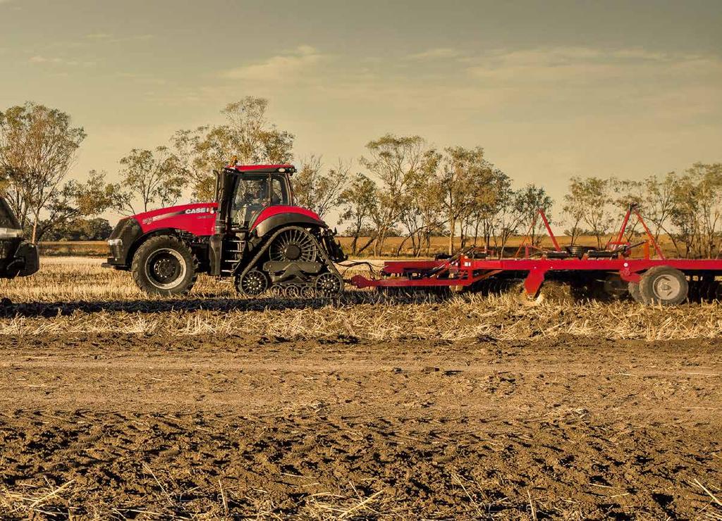 The higher engine power of the new Magnum comes with a PTO to match, as the heavy duty 1,000 rpm PTO delivers its best performance on full engine power.
