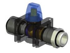 Ball Valves, Mini Series With their push-in connections, these polymer lightweight ball valves allow for a significant reduction in installation time while offering full flow capability and compact