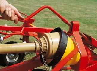 farms that occasionally require the use of a tedder, but where the cost of a large tedder is