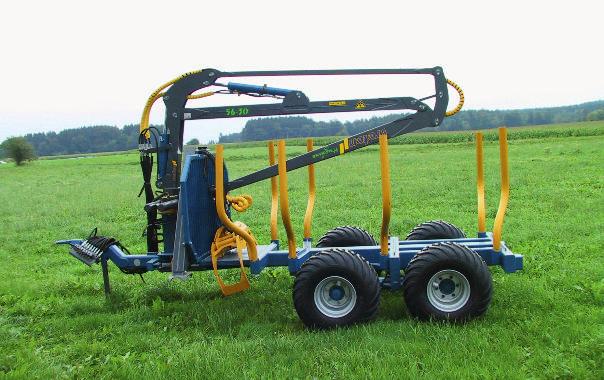 VRETEN 900 Vreten 900 is a classic, tried-and-true centre beam trailer with movable bunks.