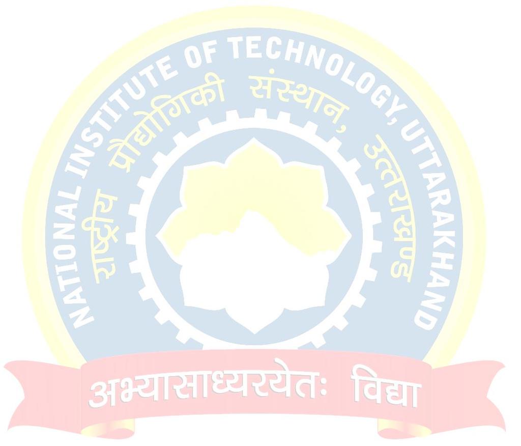 Dear Candidate, Thank you for your interest in NIT Uttarakhand. In response to your application for recruitment at this Institute, you have been shortlisted for the post of Technician (Library).