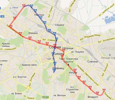 Metro Line 1-20,2 km with 16 stations Line 2-10,8 km with 11 stations In April 2015 two new sections with a