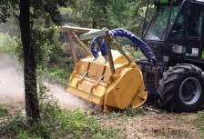 HYDRAULIC DRIVE MULCHERS STARFORST hyd 200-350 bar 200-500 l/min STARFORST hyd is a compact mulcher of the highest performance classes This machine features an aggressive rotor with efficient