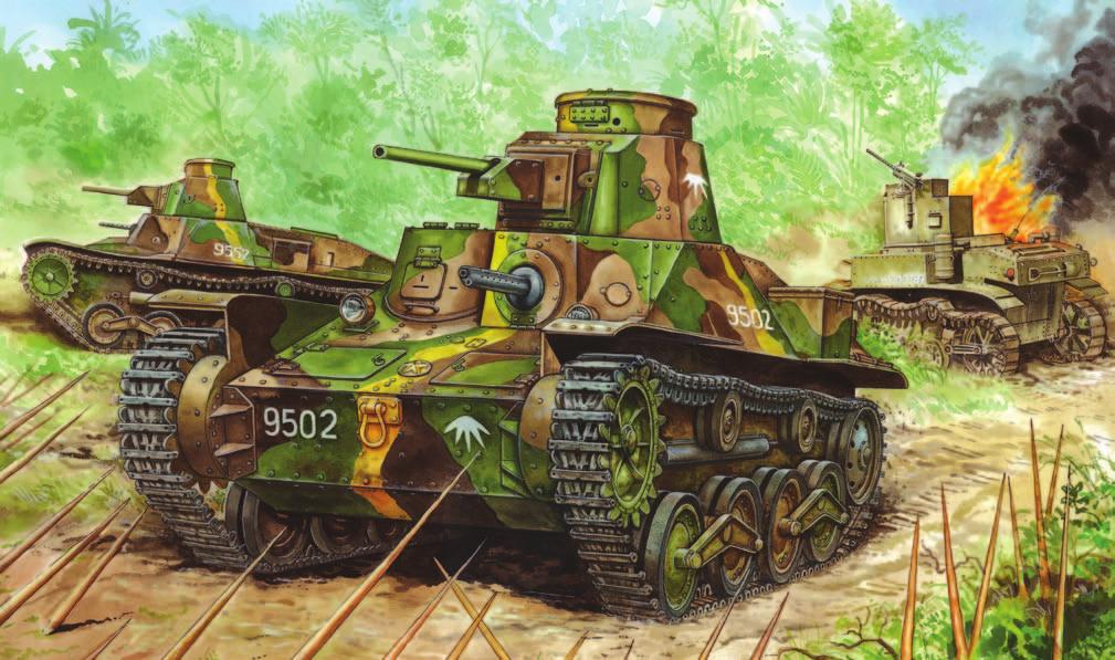 VEHICLES ASSAULT GUNS AND TANK DESTROYERS TYPE 1 HO-NI TANK DESTROYER The Ho-Ni was based on the chassis of the Chi-Ha and mounted a 75mm gun.