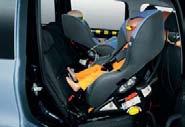 0/1 child seat (5L0 019 905) with FWF frame for forward-facing fitting