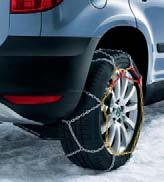 of 4x4 versions only Snow chains for 205/55