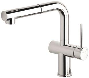 Basin/sink mixer square spout small 4 star, 7.