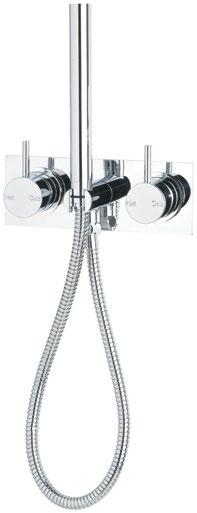 Mixer hand shower system 3 star,.5 litres/min 220 2262935 10 0 SCALA Shower mixer system 3 star,.5 litres/min 2262 MIXER SYSTEMS Scala mixer systems are integrated with Sussex Masterfit.