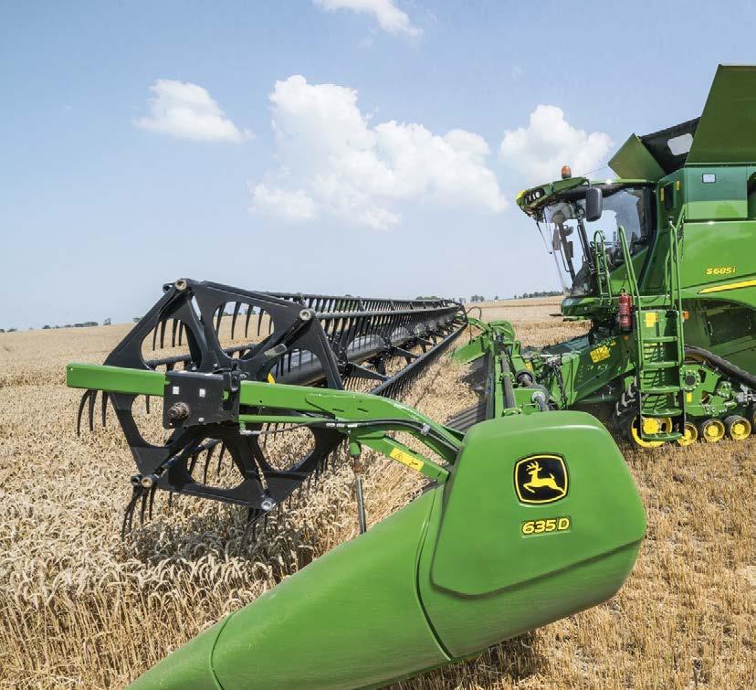 2 HARVEST IN RECORD TIME. THE NEW S-SERIES.