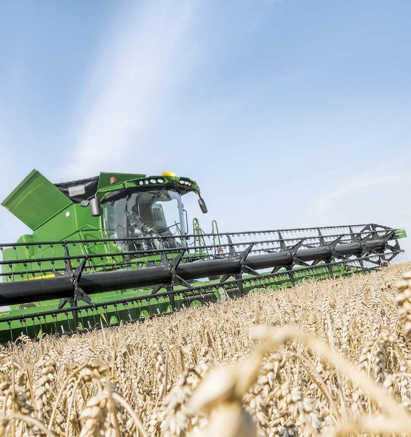 41 UP TO 14% GREATER MACHINE PRODUCTIVITY* Go to the Operations Center to allocate exact field locations for the the next harvesting campaign, track the work progress of your machines, easily assign