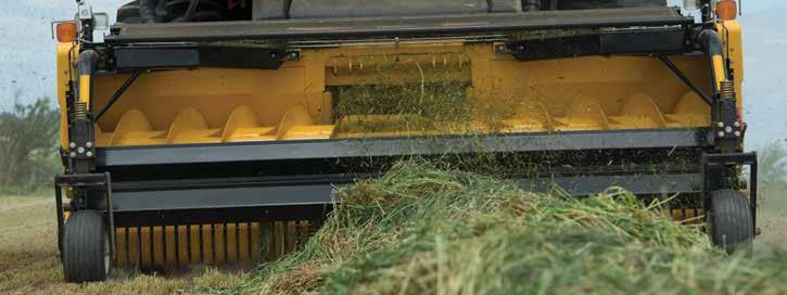 This allows precision chopping and thorough processing so you can make the highest quality feed possible, whatever the crop. Your animals will produce more milk or meat all year long.