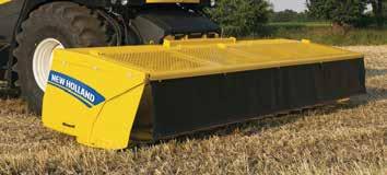 reel. Enhanced reliability on uneven ground Reinforced pick-up tines are fitted as standard to ensure optimum reliability when working on uneven or stony