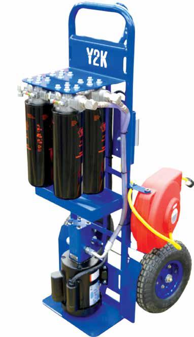 D SERIES TANDEM FILTER CART Two Filter Carts in One! When you need multiple filter carts but, don t have the budget or the space, look no further than the TH-D Tandem cart.