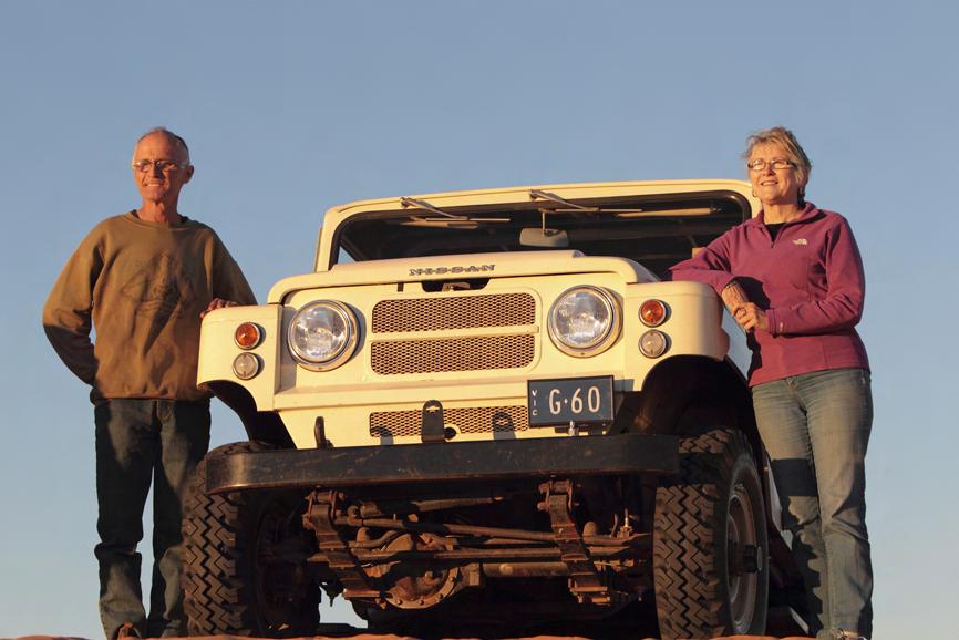 Simpson Desert history remade History was repeated and Birdsville celebrated over the July 21-22 weekend when sister and brother Marg and Doug Sprigg crossed the remote Simpson Desert in an early