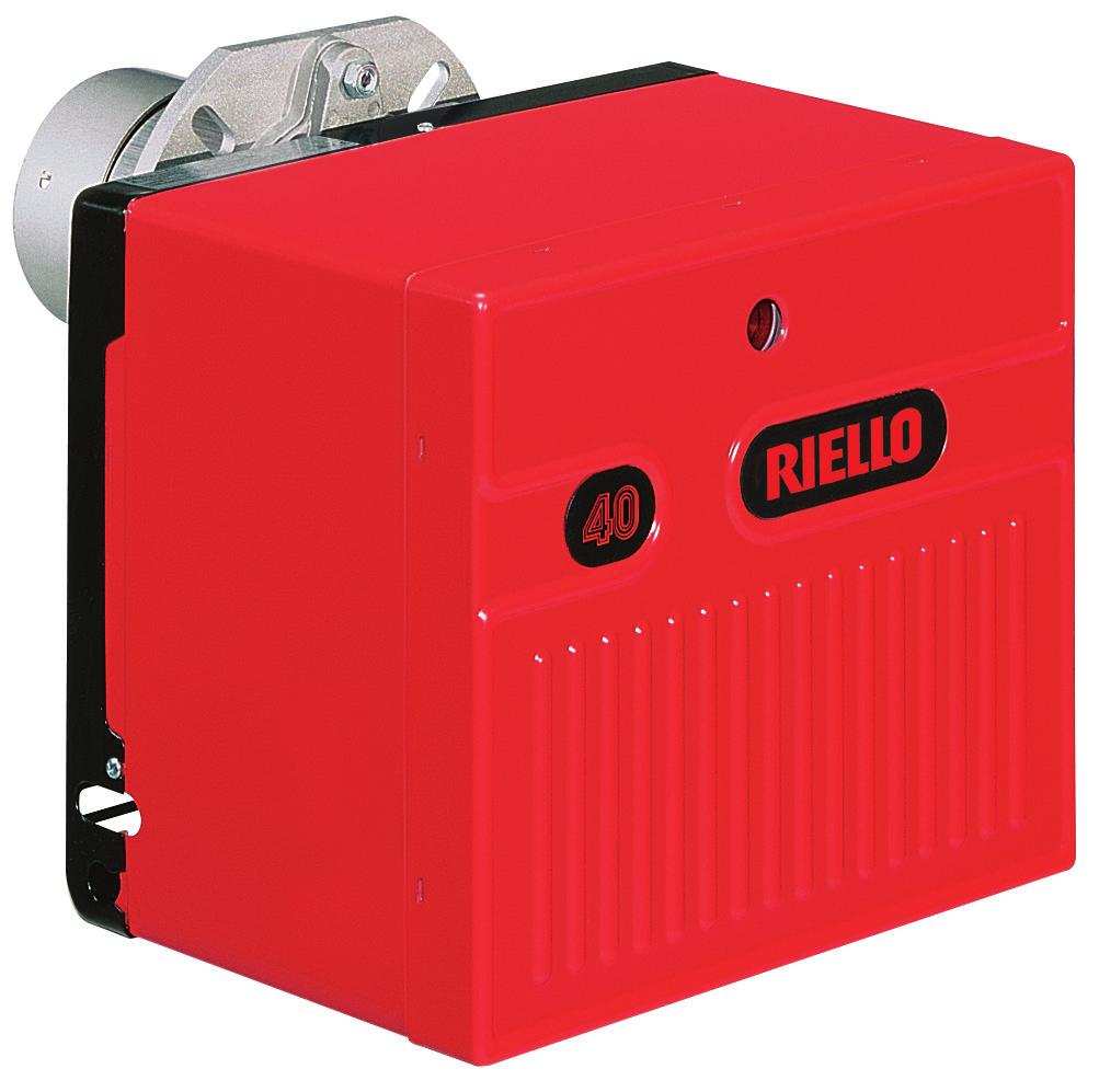The Riello 40 F series of one stage light oil burners, is a complete range of products developed to respond to any request for light industrial applications.