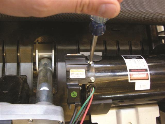 Figure G Figure H 9) Before re-installing the speed sensor, spin the optical