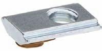 SQ ZST Fixing Slot stones Slot stones can be inserted and positioned at the guide profile and carriage Material: galvanised steel Slot stone -Ncan be slid into the slot Slot stone -Kcan be swivelled