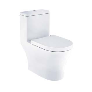 WATER CLOSETS & URINAL WATER CLOSETS & URINALS 1 6 Pisa One Piece WC WBSEPSWW 10