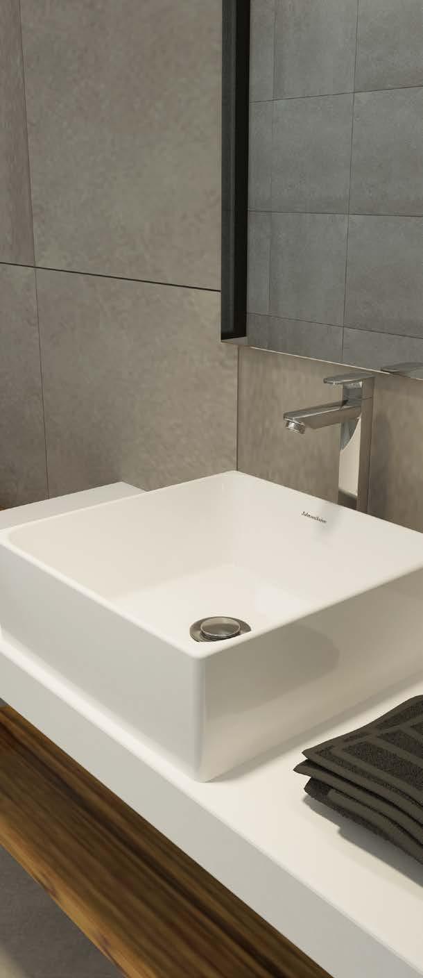 With this in mind, JohnsonSuisse, together with one of its top sanitaryware designers, envisage a basin